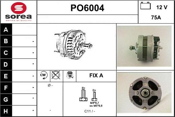 Sera PO6004 - Alternateur cwaw.fr