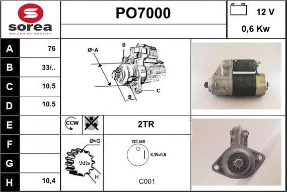 Sera PO7000 - Démarreur cwaw.fr