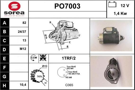 Sera PO7003 - Démarreur cwaw.fr