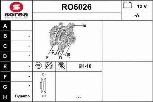 Sera RO6026 - Alternateur cwaw.fr