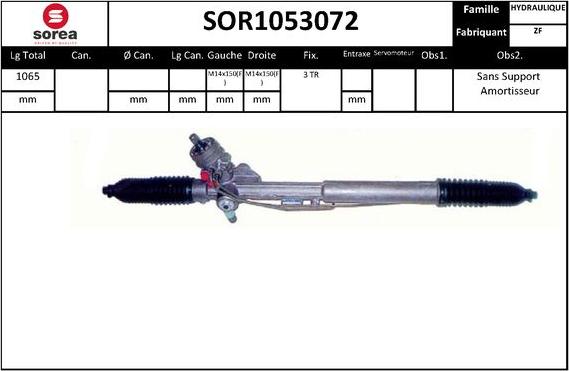 Sera SOR1053072 - Crémaillière de direction cwaw.fr