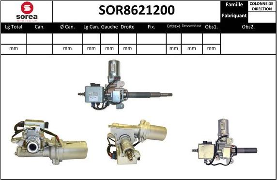 Sera SOR8621200 - Colonne de direction cwaw.fr