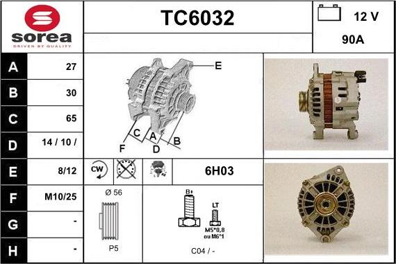 Sera TC6032 - Alternateur cwaw.fr