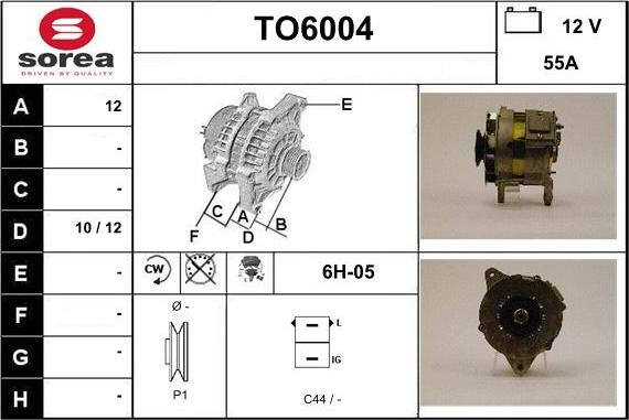 Sera TO6004 - Alternateur cwaw.fr