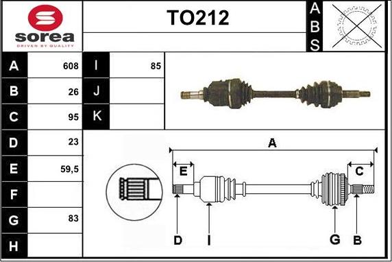 Sera TO212 - Arbre de transmission cwaw.fr