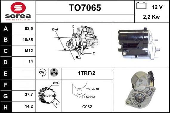 Sera TO7065 - Démarreur cwaw.fr