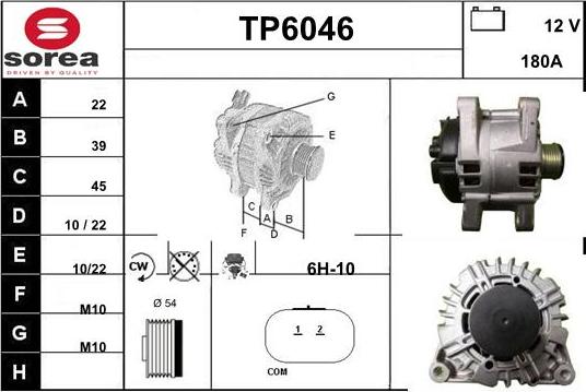 Sera TP6046 - Alternateur cwaw.fr