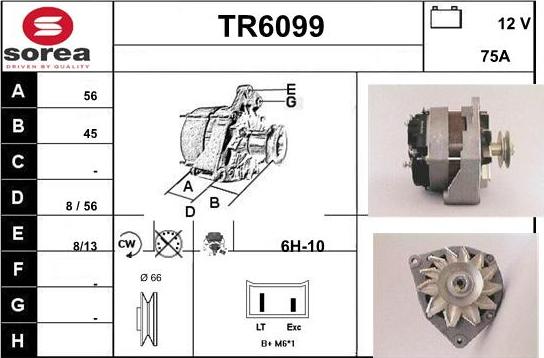 Sera TR6099 - Alternateur cwaw.fr