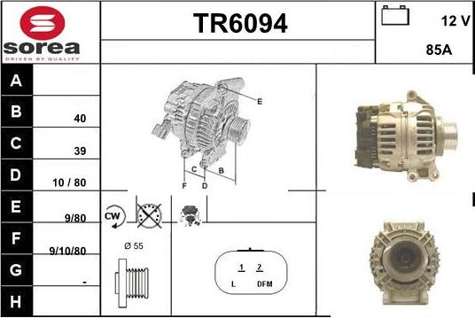 Sera TR6094 - Alternateur cwaw.fr