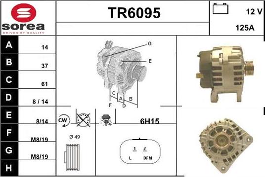 Sera TR6095 - Alternateur cwaw.fr