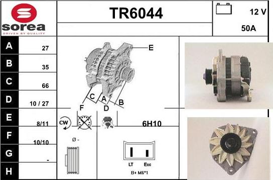 Sera TR6044 - Alternateur cwaw.fr