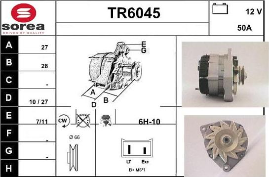 Sera TR6045 - Alternateur cwaw.fr