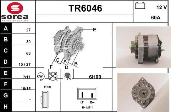 Sera TR6046 - Alternateur cwaw.fr