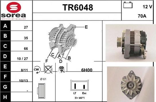 Sera TR6048 - Alternateur cwaw.fr