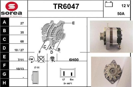 Sera TR6047 - Alternateur cwaw.fr