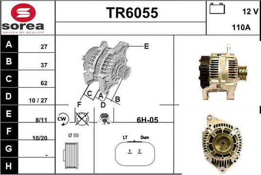 Sera TR6055 - Alternateur cwaw.fr