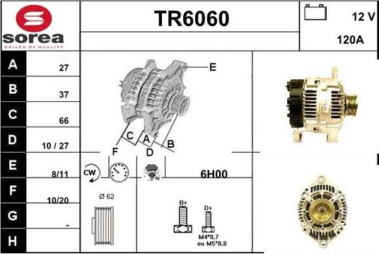 Sera TR6060 - Alternateur cwaw.fr