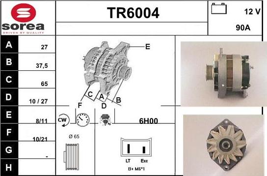 Sera TR6004 - Alternateur cwaw.fr