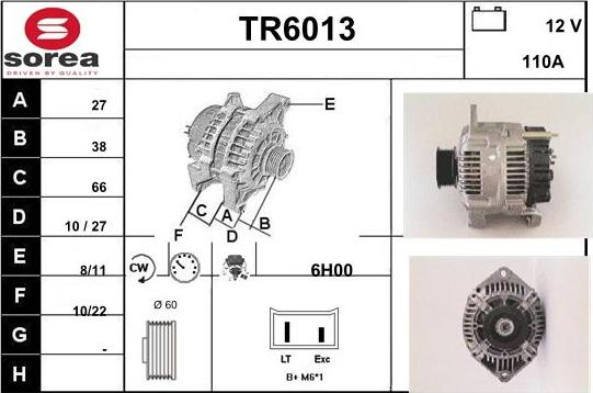 Sera TR6013 - Alternateur cwaw.fr