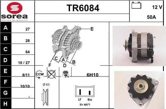 Sera TR6084 - Alternateur cwaw.fr