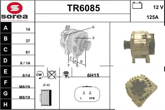 Sera TR6085 - Alternateur cwaw.fr