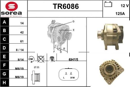 Sera TR6086 - Alternateur cwaw.fr