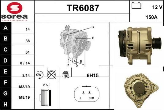 Sera TR6087 - Alternateur cwaw.fr