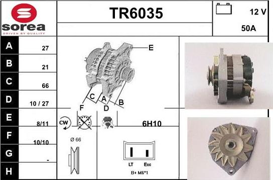 Sera TR6035 - Alternateur cwaw.fr