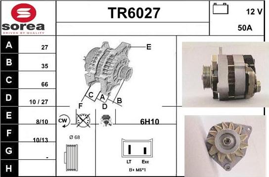 Sera TR6027 - Alternateur cwaw.fr