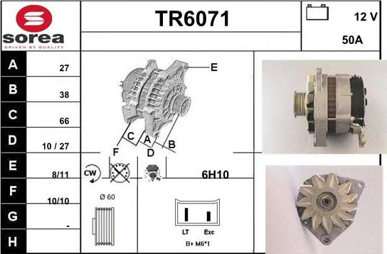 Sera TR6071 - Alternateur cwaw.fr