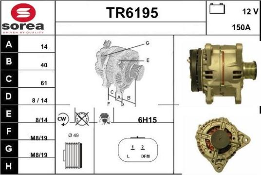 Sera TR6195 - Alternateur cwaw.fr