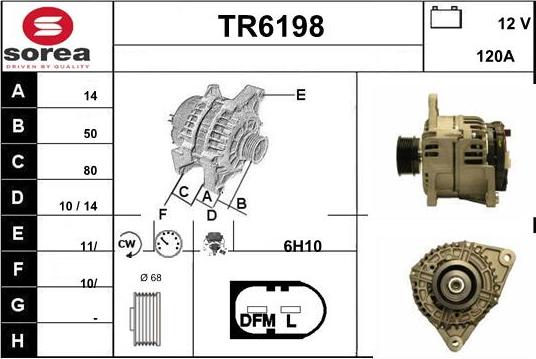 Sera TR6198 - Alternateur cwaw.fr