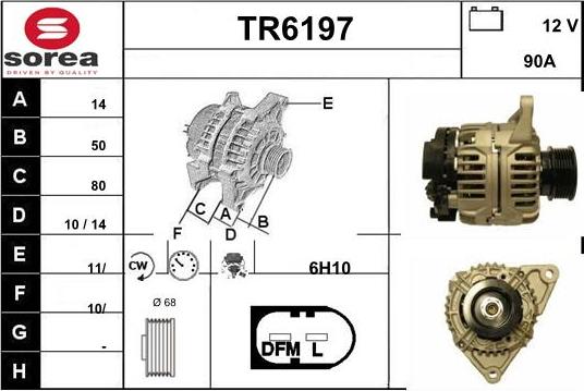 Sera TR6197 - Alternateur cwaw.fr