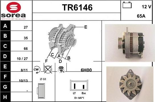 Sera TR6146 - Alternateur cwaw.fr