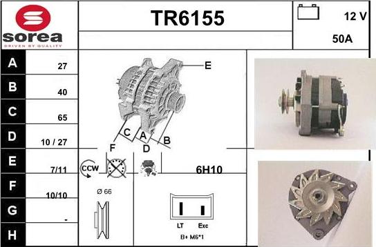 Sera TR6155 - Alternateur cwaw.fr