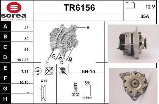 Sera TR6156 - Alternateur cwaw.fr