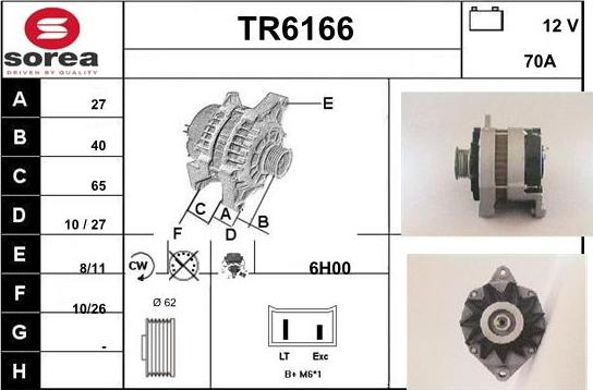 Sera TR6166 - Alternateur cwaw.fr