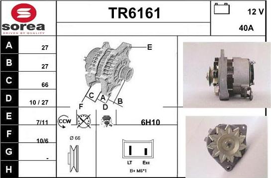 Sera TR6161 - Alternateur cwaw.fr