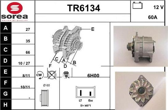 Sera TR6134 - Alternateur cwaw.fr