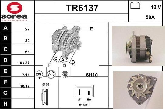 Sera TR6137 - Alternateur cwaw.fr