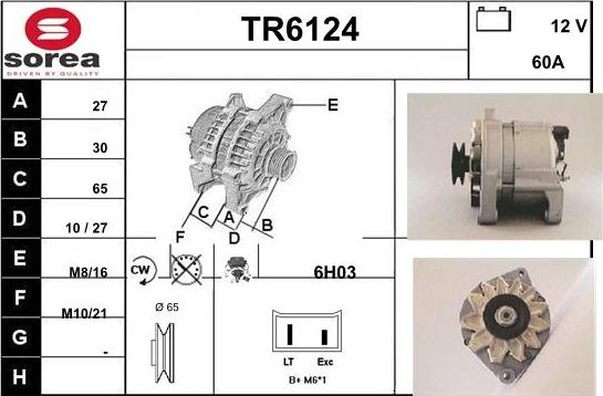 Sera TR6124 - Alternateur cwaw.fr