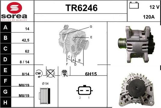 Sera TR6246 - Alternateur cwaw.fr