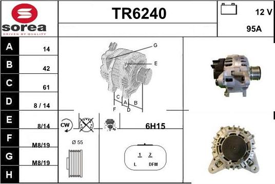 Sera TR6240 - Alternateur cwaw.fr