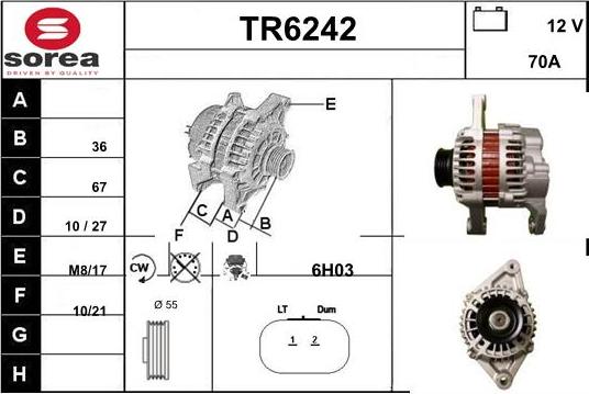 Sera TR6242 - Alternateur cwaw.fr