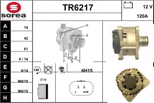 Sera TR6217 - Alternateur cwaw.fr