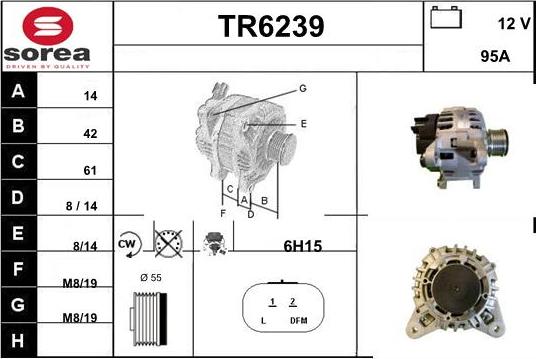 Sera TR6239 - Alternateur cwaw.fr