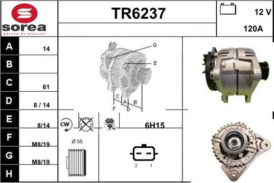 Sera TR6237 - Alternateur cwaw.fr