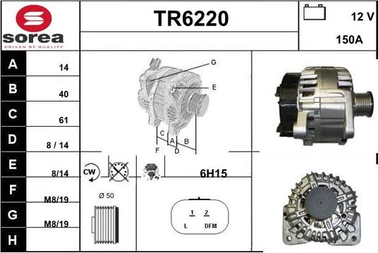 Sera TR6220 - Alternateur cwaw.fr