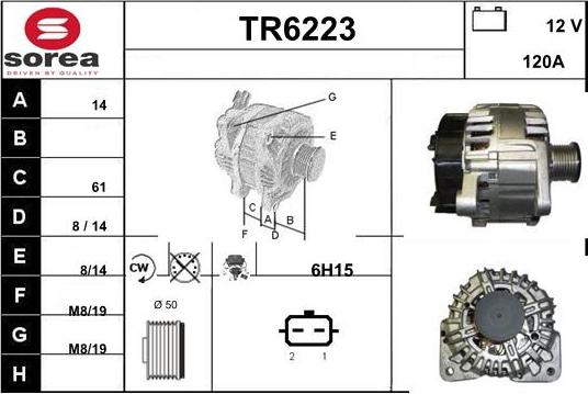 Sera TR6223 - Alternateur cwaw.fr