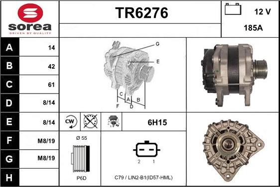 Sera TR6276 - Alternateur cwaw.fr